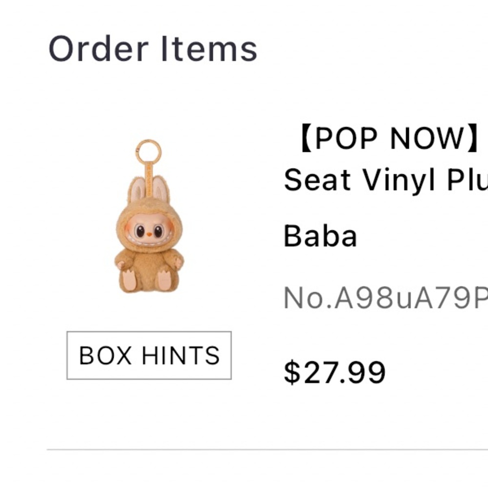 TAKE A SEAT LABUBU BABA